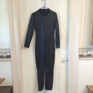 Vintage Adult Black/White Kitty Costume. Gently Used. See Pics.